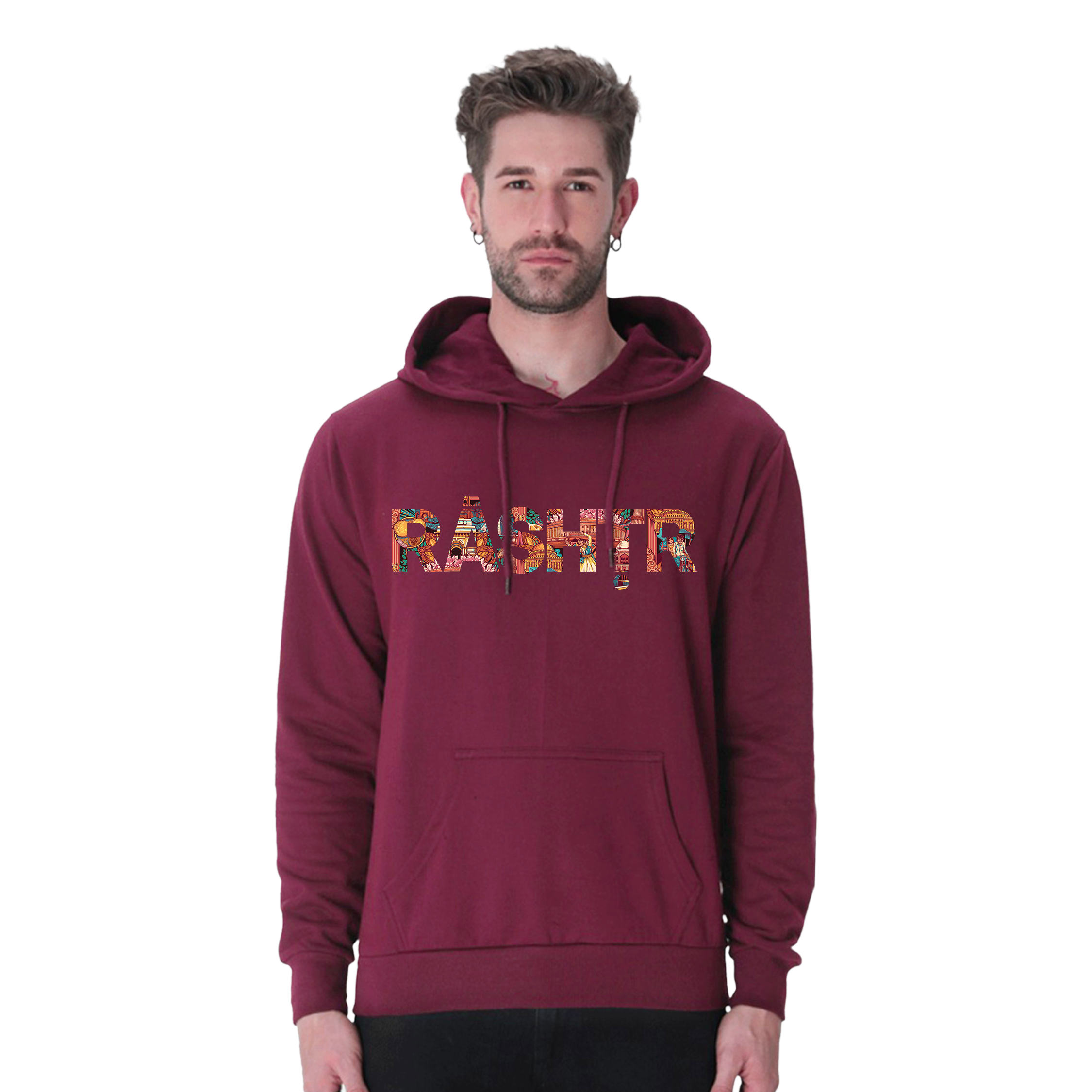 Delhi Frame Design Oversized Hoodie