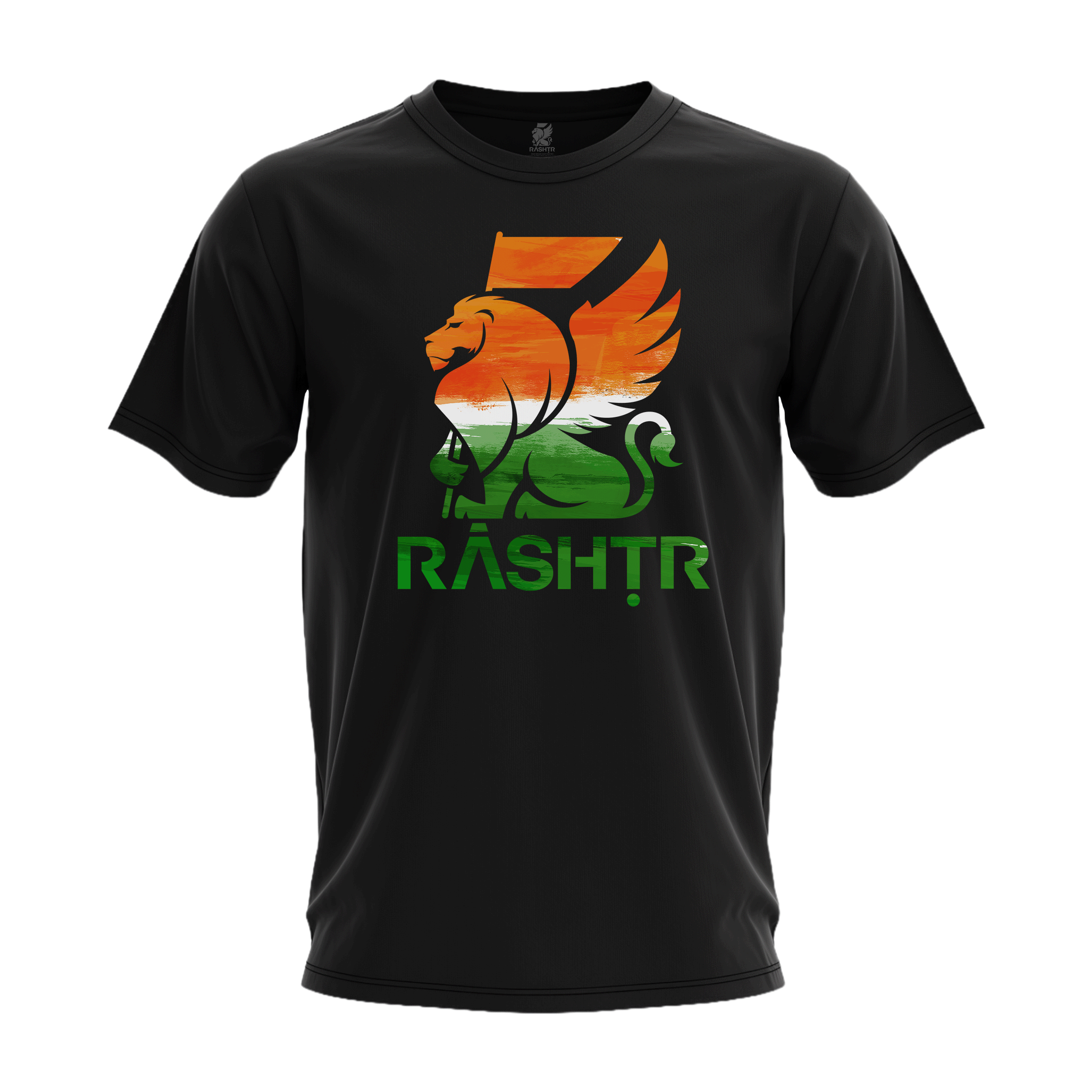 Rashtr Flag Design Regular T-Shirt