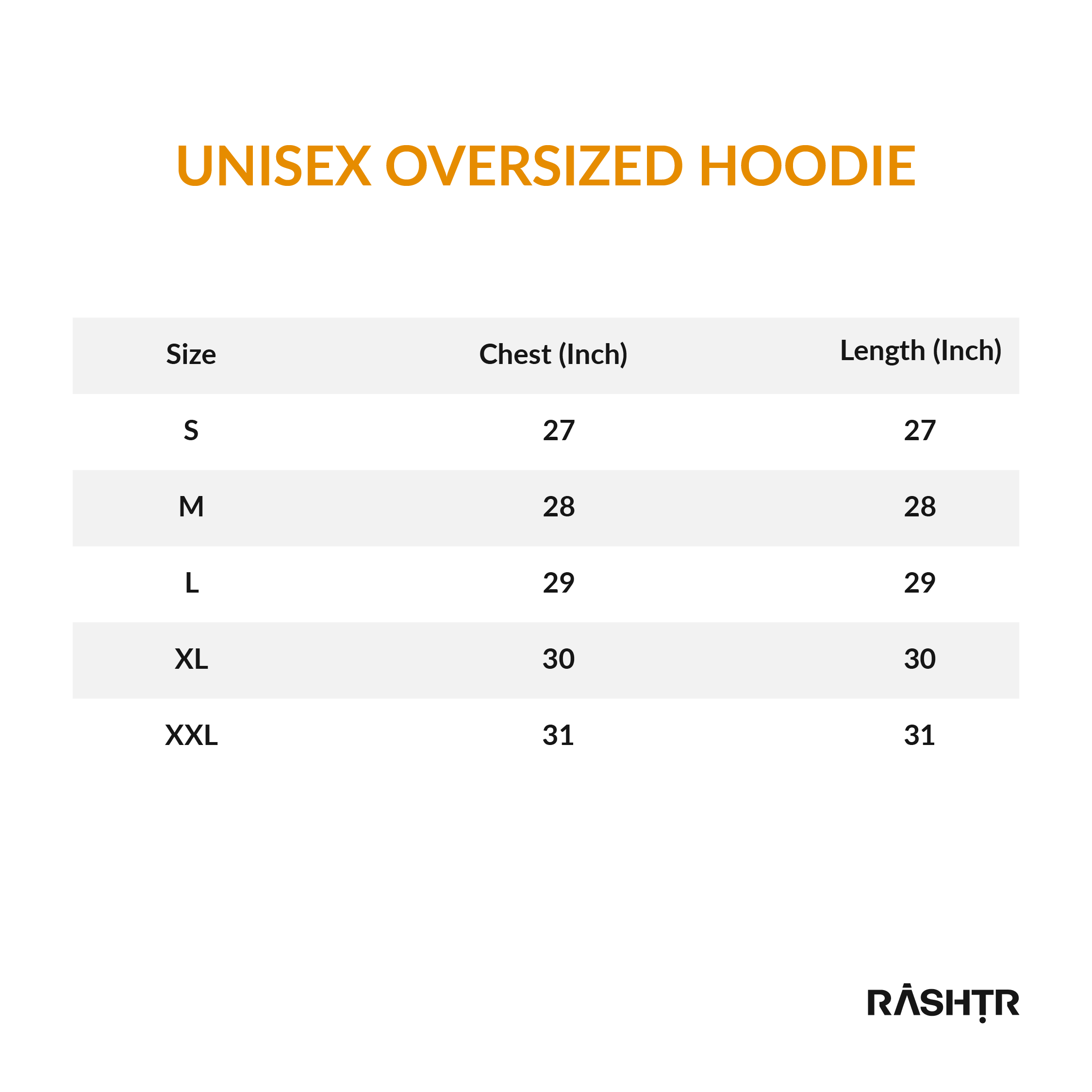 Andhra Pradesh Frame Design Oversized Hoodie