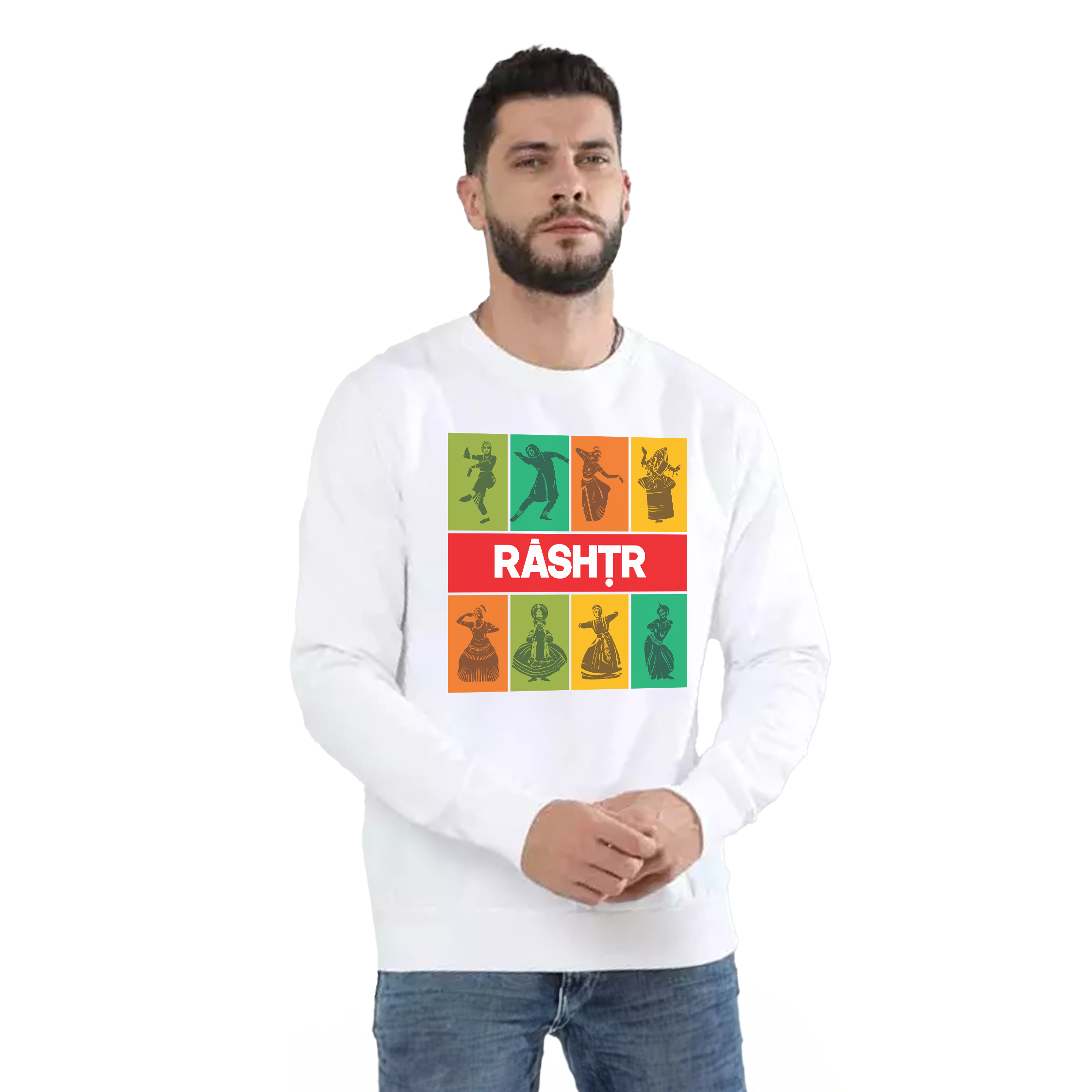 Rashtr Dance Design Regular Sweatshirt